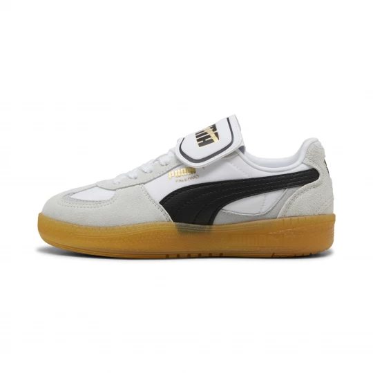 Foto van product PUMA Palermo Moda Tongue sneakers voor Dames, Zwart / Grijs