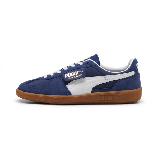 Foto van product PUMA Palermo OG sneakers uniseks, Blauw / Wit / Goud