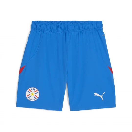 Foto van product PUMA Paraguay voetbalshort voor Heren, Blauw / Rood
