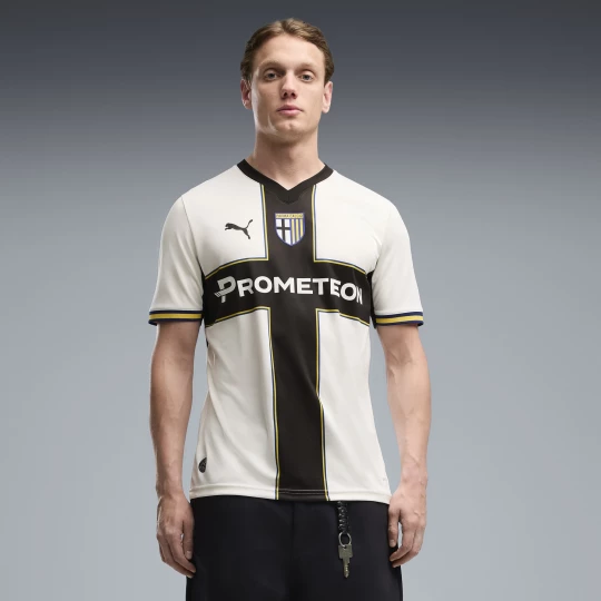 Foto van product PUMA Parma Calcio 1913 thuisshirt voor Heren, Zwart / Wit