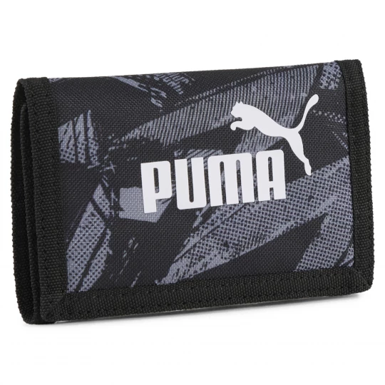 Foto van product PUMA Phase All-Over Print portemonnee, Zwart
