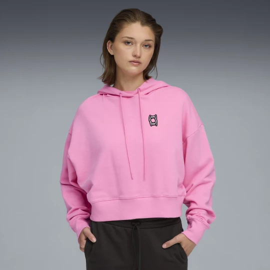 Foto van product PUMA Pivot basketbalhoodie voor Dames, Roze