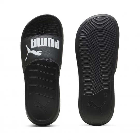 Foto van product PUMA Popcat 20 uniseks badslippers, Zwart / Wit
