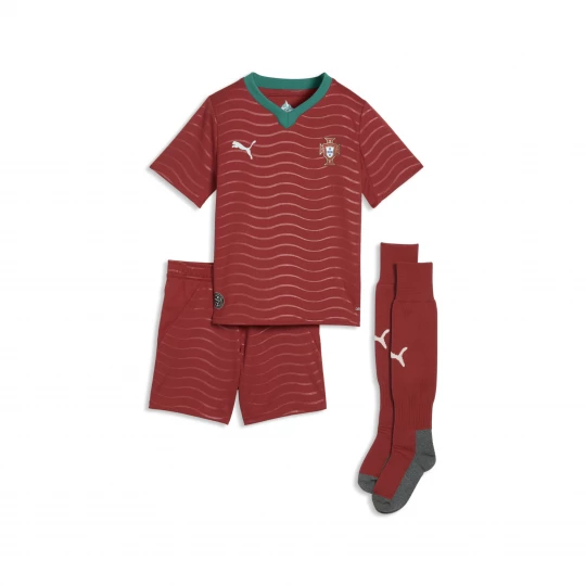 Foto van product PUMA Portugal 2026 mini-thuistenue, Groen / Rood