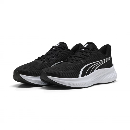 Foto van product PUMA Pounce Lite 2 uniseks hardloopschoenen, Zwart / Wit
