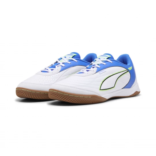 Foto van product PUMA PRESSING futsalschoenen uniseks, Blauw / Groen / Wit