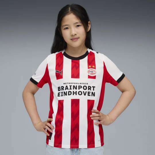 Foto van product PUMA PSV Eindhoven 25 / 26 thuisshirt, Rood / Wit
