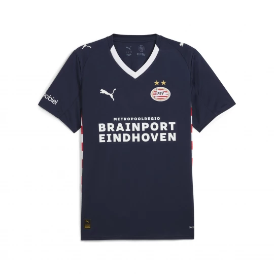 Foto van product PUMA PSV Eindhoven 25 / 26 uitshirt voor Heren, Blauw / Wit
