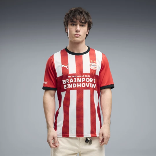 Foto van product PUMA PSV Eindhoven 26 / 27 thuisshirt voor Heren, Rood / Wit