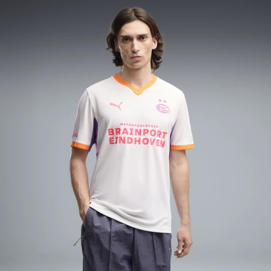 Foto van product PUMA PSV Eindhoven 26 / 27 uitshirt voor Heren, Wit / Oranje