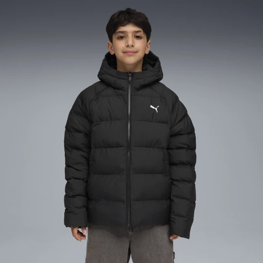 Foto van product PUMA Pufferjack met capuchon, Zwart