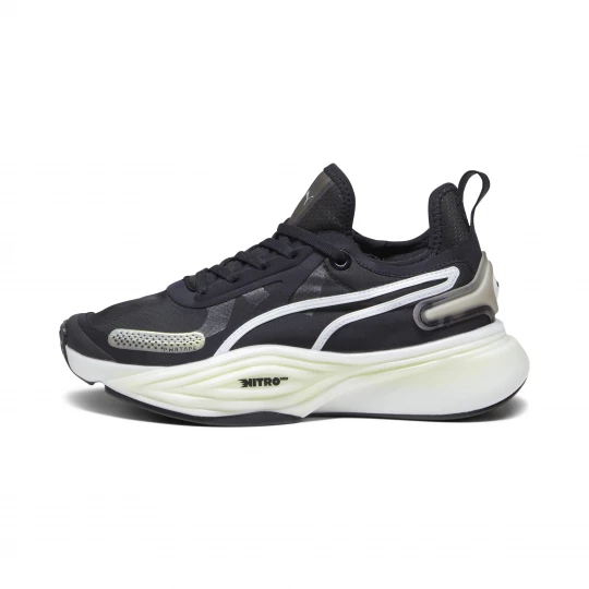 Foto van product PUMA PWR NITRO SQD trainingsschoenen voor Dames, Zwart / Wit