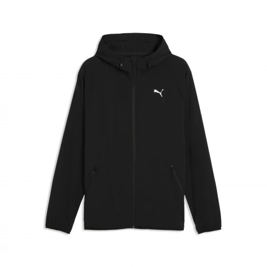 Foto van product PUMA PWRTRAIN Stretch geweven jack met volledige rits voor Heren, Zwart