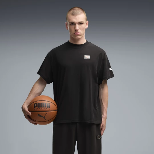 Foto van product PUMA Rare Supply oversized T-shirt voor Heren, Zwart