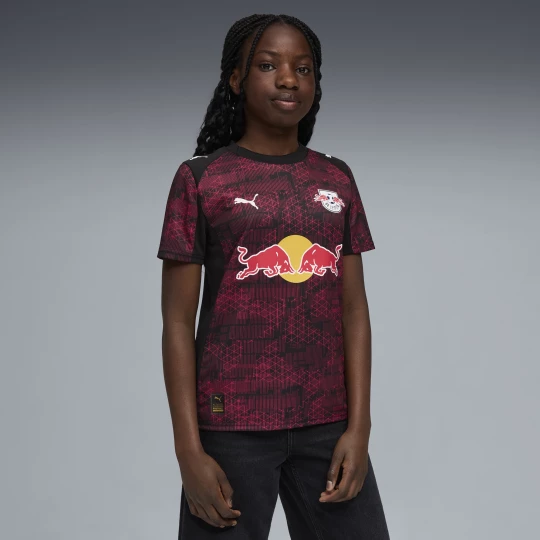 Foto van product PUMA RB Leipzig 25 / 26 derde shirt, Zwart / Rood