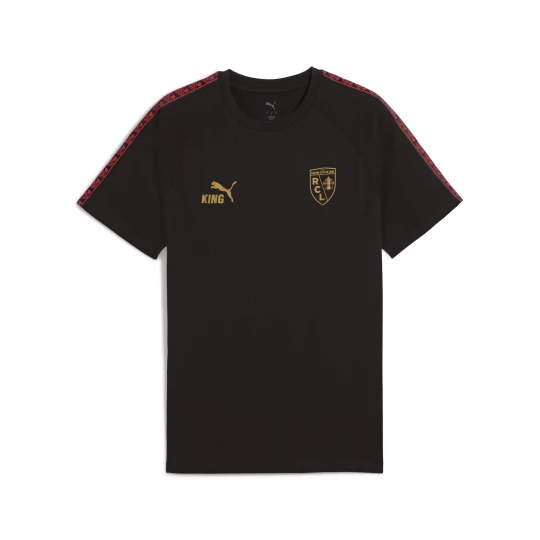 Foto van product PUMA RC Lens KING T-shirt voor Heren, Zwart / Goud