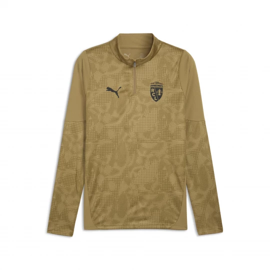 Foto van product PUMA RD Lens trainingstop met kwartrits voor Heren, Zwart / Goud