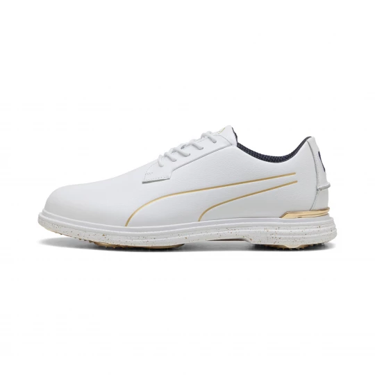 Foto van product PUMA Royale Players golfschoenen voor Heren, Blauw / Wit / Goud