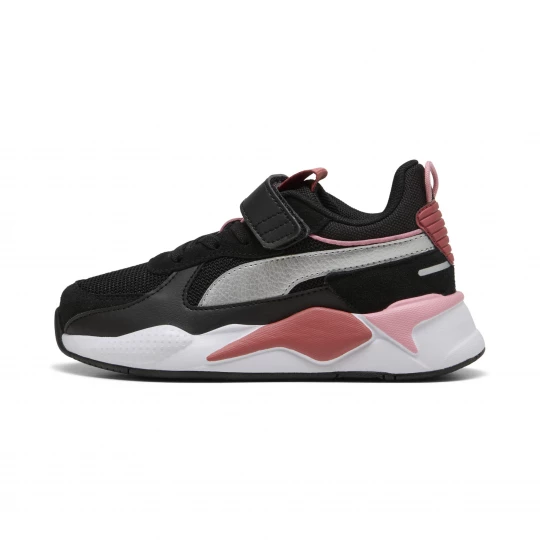 Foto van product PUMA RS-X Metallic sneakers met alternatieve sluiting+ voor Dames, Zwart / Rood