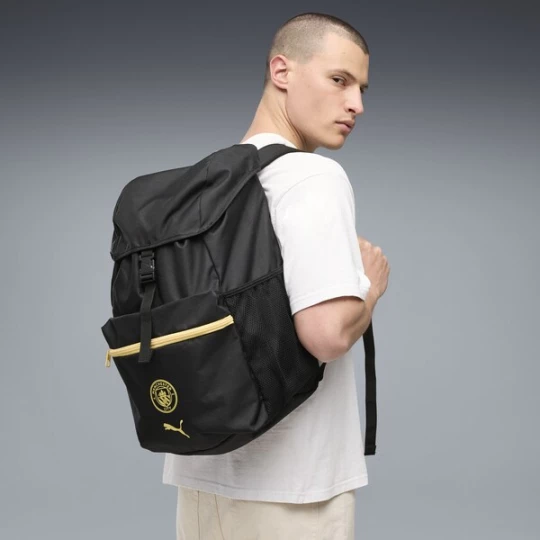 Foto van product PUMA Rugzak 'Manchester City ftblCulture' lichtgeel / zwart