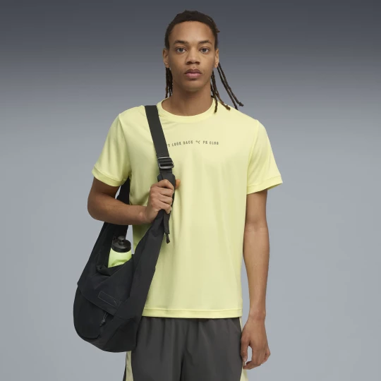 Foto van product PUMA RUN CLUB Graphic T-shirt voor Heren, Goud