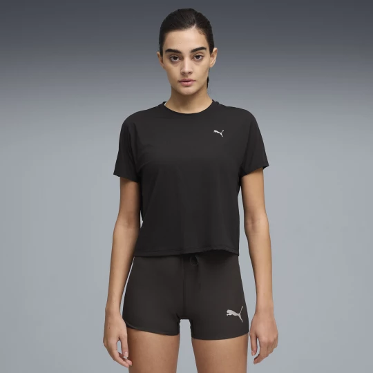 Foto van product PUMA Run coolCELL boxy T-shirt voor Dames, Zwart