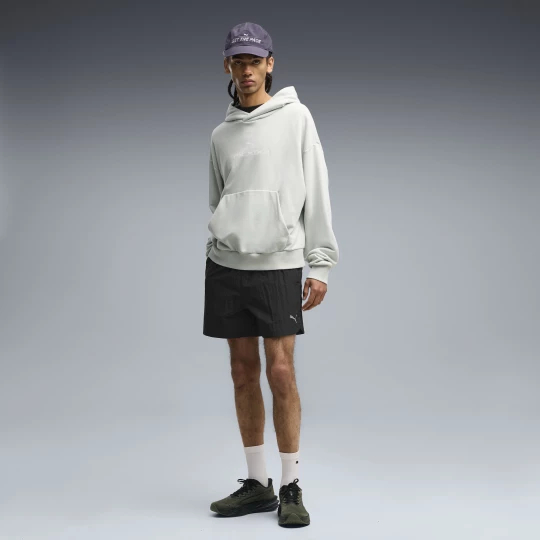 Foto van product PUMA Run Culture Collective T7 Relaxed 5" geweven short voor Heren, Zwart
