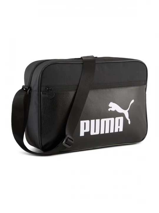 Foto van product PUMA Schoudertas 'Campus' zwart / wit