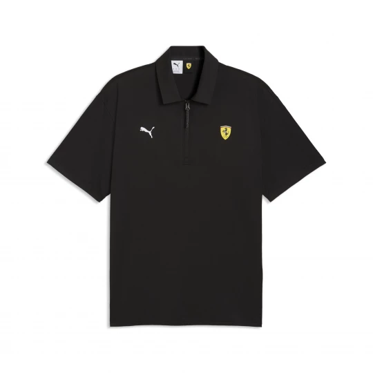 Foto van product PUMA Scuderia Ferrari Cloudspun poloshirt voor Heren, Zwart