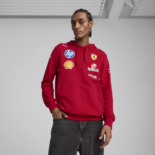 Foto van product PUMA Scuderia Ferrari HP 2025 Driver hoodie voor Heren