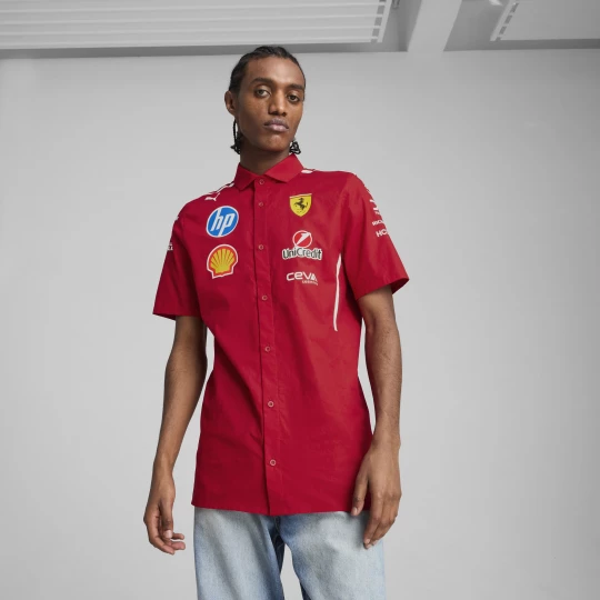 Foto van product PUMA Scuderia Ferrari HP 2025 Team overhemd voor Heren