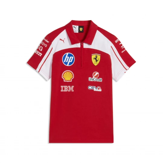 Foto van product PUMA Scuderia Ferrari HP Replica polo, Rood