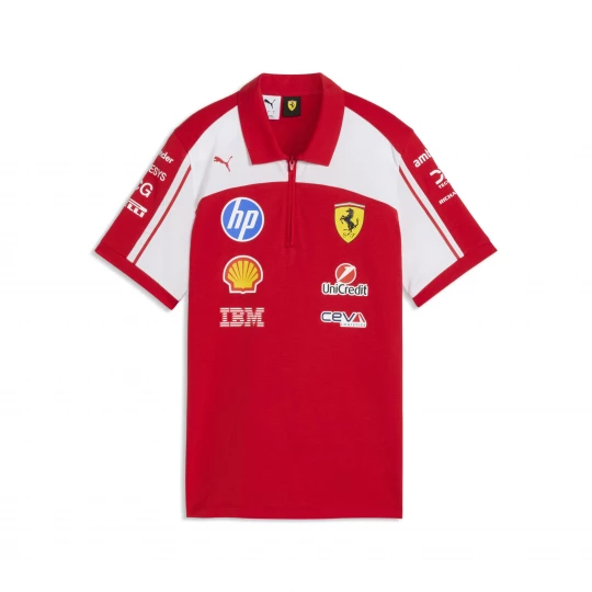Foto van product PUMA Scuderia Ferrari HP Replica polo voor Dames, Rood