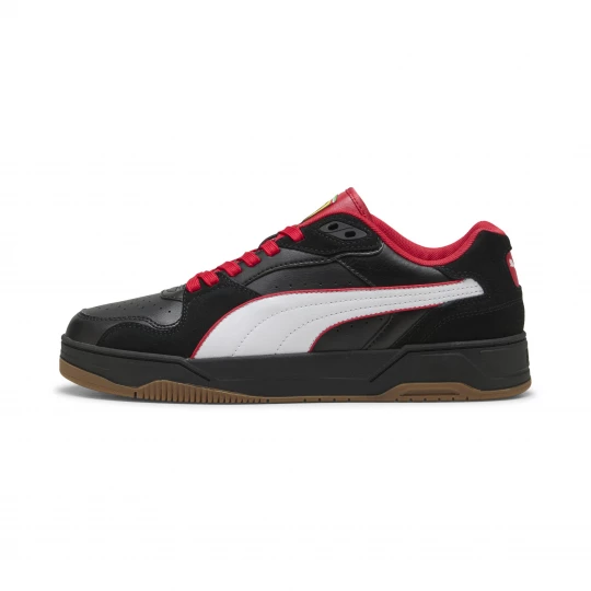 Foto van product PUMA Scuderia Ferrari RBD Break lage uniseks sneakers, Zwart / Wit
