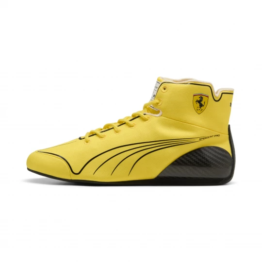 Foto van product PUMA Scuderia Ferrari Speedcat Pro UK Lewis Hamilton schoenen voor Heren, Zwart / Geel