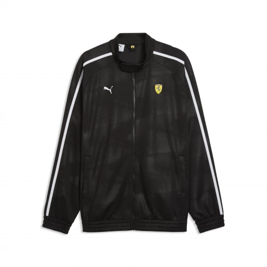 Foto van product PUMA Scuderia Ferrari T7 oversized trainingsjack voor Heren, Zwart