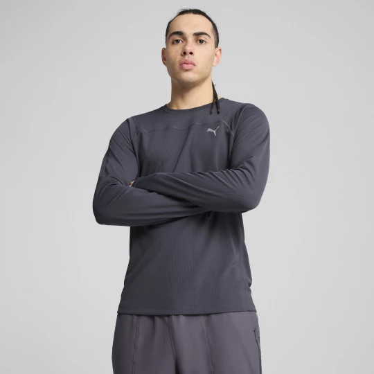 Foto van product PUMA SEASONS T-shirt met lange mouwen voor Heren, Grijs