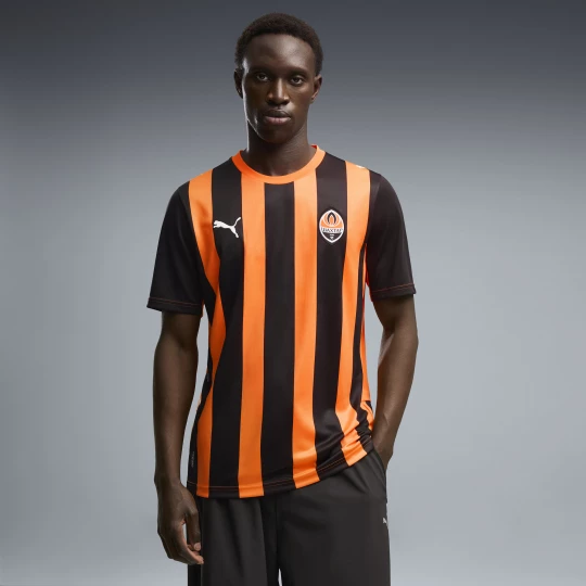 Foto van product PUMA Shakthar Donetsk 26 / 27 thuisshirt voor Heren, Zwart / Oranje