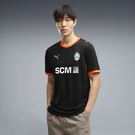 Foto van product PUMA Shakthar Donetsk derde shirt voor Heren, Zwart / Oranje