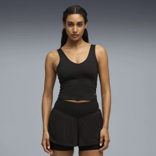 Foto van product PUMA SHAPE trainingstanktop voor Dames, Zwart