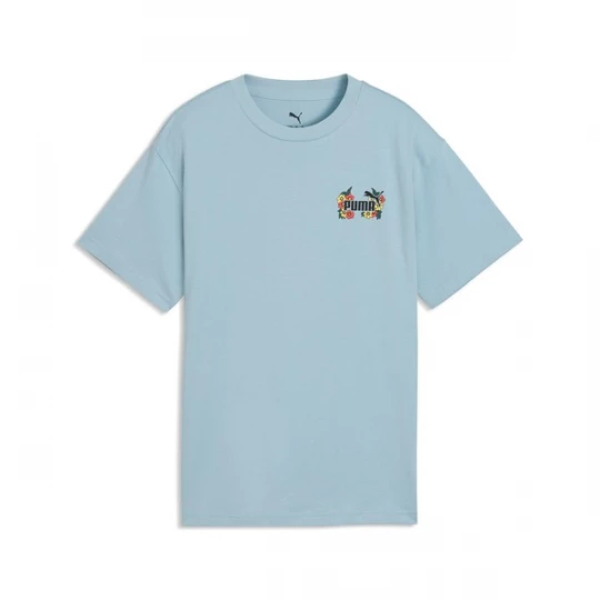Foto van product PUMA Shirt '90s' lichtblauw / geel / lila / rood
