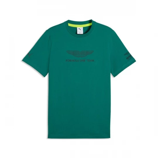 Foto van product PUMA Shirt 'AMF1 Essential' smaragd / zwart