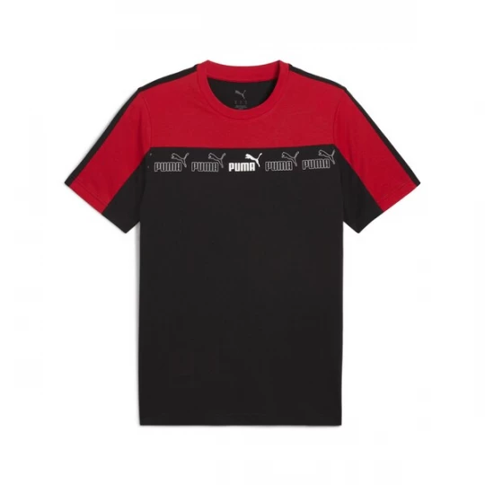 Foto van product PUMA Shirt 'Around The Block' rood / zwart
