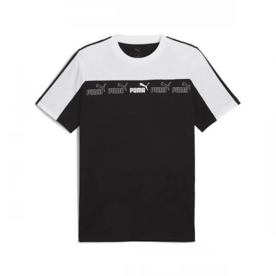 Foto van product PUMA Shirt 'Around The Block' zwart / wit