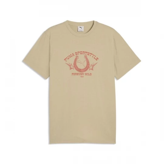 Foto van product PUMA Shirt beige / lichtrood