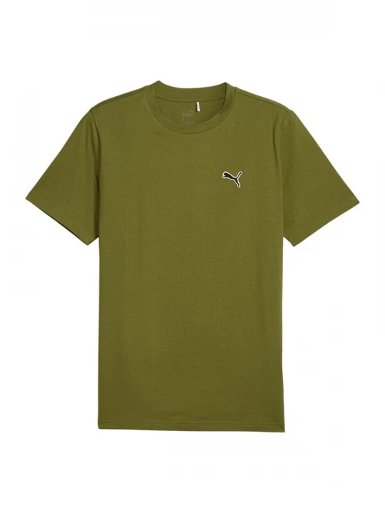 Foto van product PUMA Shirt 'Better Essentials' olijfgroen / zwart / wit