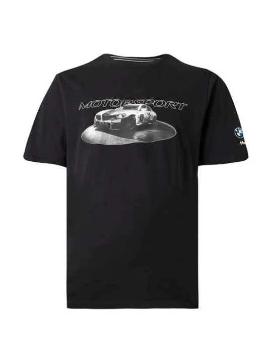Foto van product PUMA Shirt 'BMW MMS Ess' antraciet / zwart / wit / offwhite