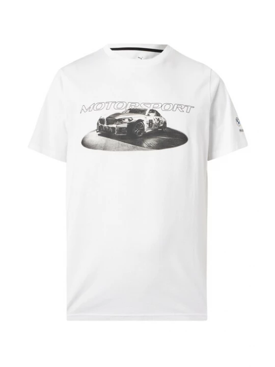 Foto van product PUMA Shirt 'BMW MMS Ess' grijs / antraciet / wit