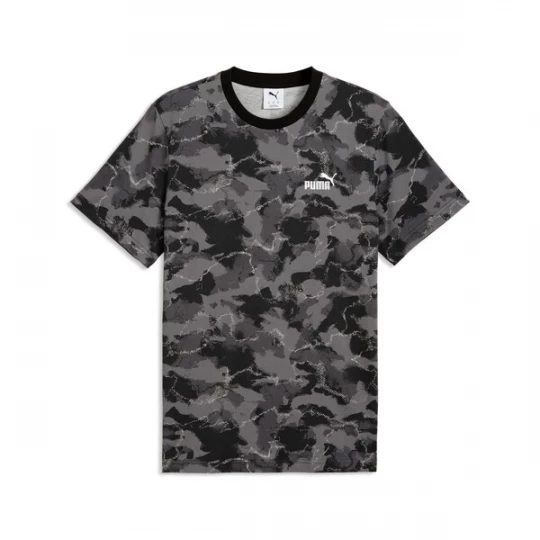 Foto van product PUMA Shirt 'Camo' grijs / zwart