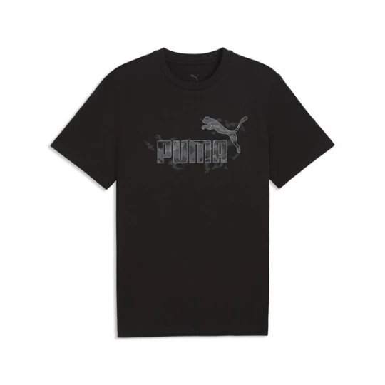 Foto van product PUMA Shirt 'Camo' grijs / zwart